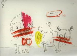 Original painting for Linda King’s Bukowski Undigested (2008), by Matt Sesow — 31 of 41
