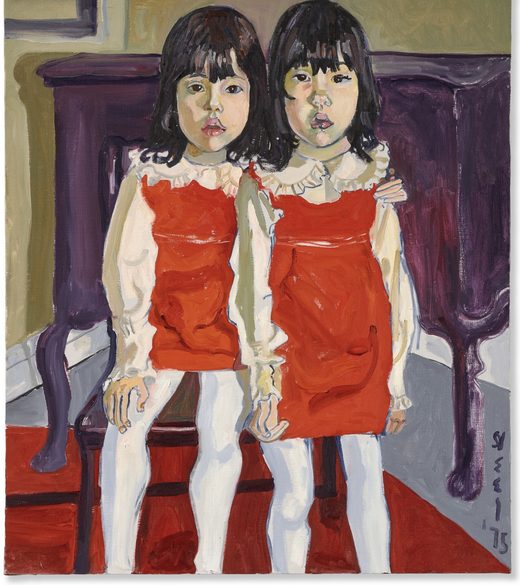 Alice Neel, The De Vegh Twins, 1975, oil on canvas
