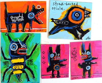 "Matt Sesow: Shock and Awe," American Visionary Art Museum, Baltimore: Hi DC/Baltimore! I'll be dropping off over 100 recent small paintings for sale at Sideshow at the American…