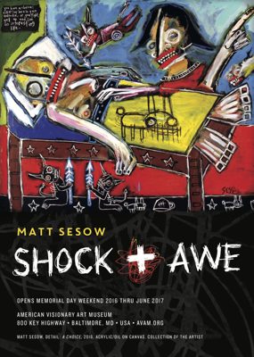 "Matt Sesow: Shock and Awe," American Visionary Art Museum, Baltimore: photo from the show