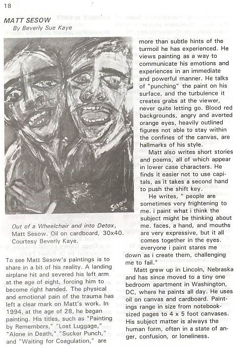 Folk Art Finder (1997), from Matt Sesow's press archive