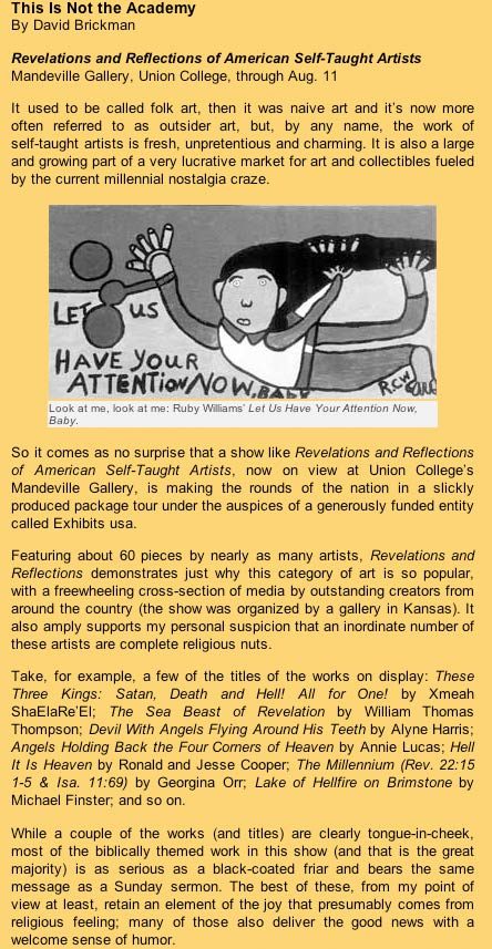 Revelations And Reflections, 2002: image 07 from the original sesow.com press page