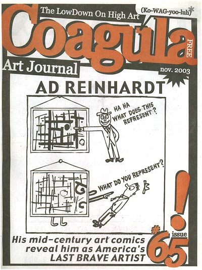 Coagula Magazine (2003), from Matt Sesow's press archive