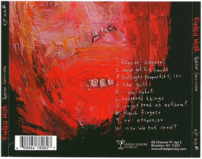Kudzu Wish CD cover (2003), from Matt Sesow's press archive