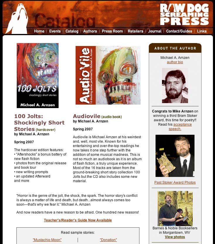 100 Jolts (2004), from Matt Sesow's press archive