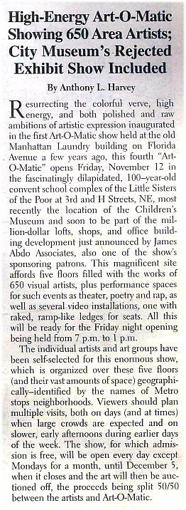 Artomatic 2004, 2004: image 04 from the original sesow.com press page