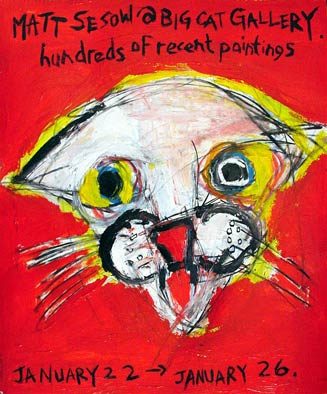 Solo Show, New York City (2004), from Matt Sesow's press archive