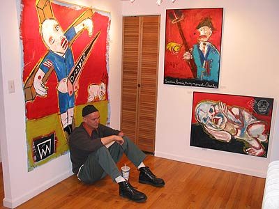 Solo Show, New York City (2004), from Matt Sesow's press archive