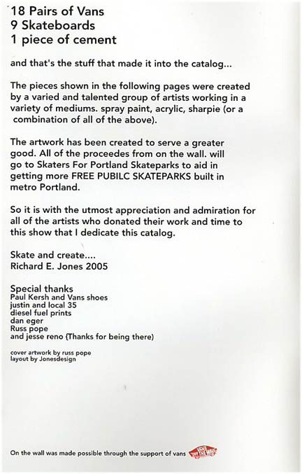 On The Wall (2005), from Matt Sesow's press archive