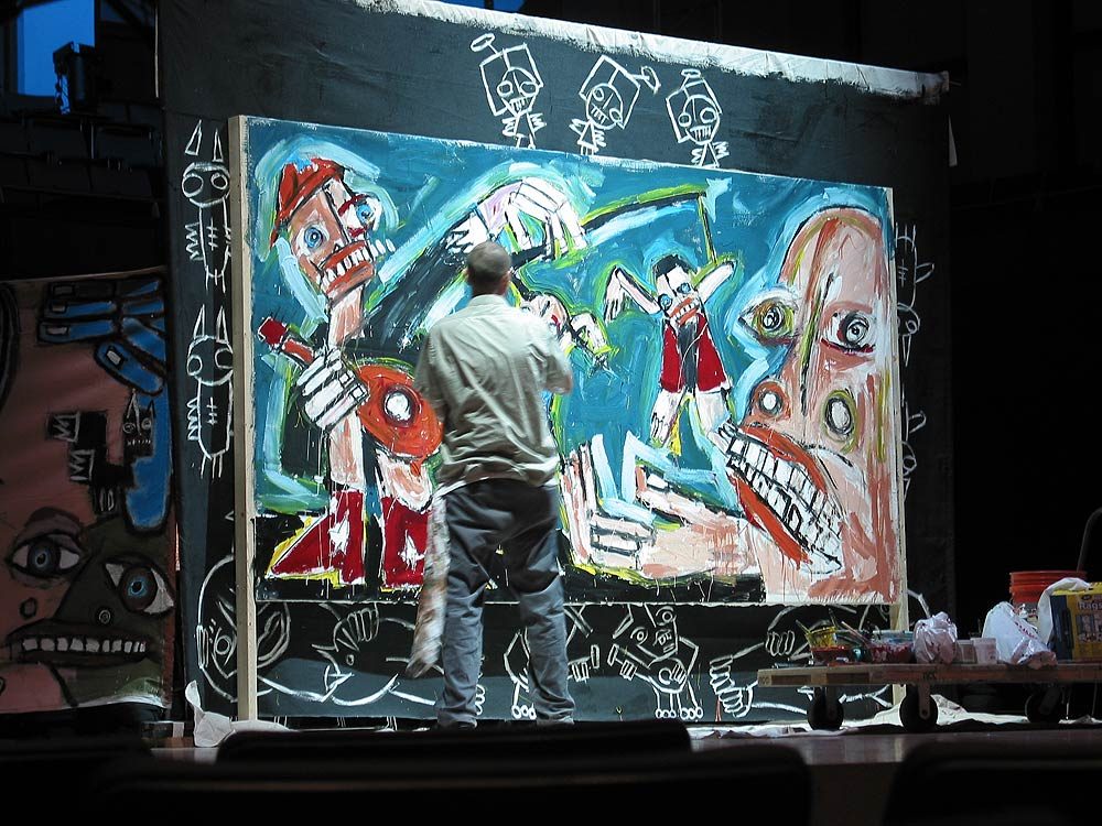 Solo show: Rebus Works (Raleigh) (2006), from Matt Sesow's press archive