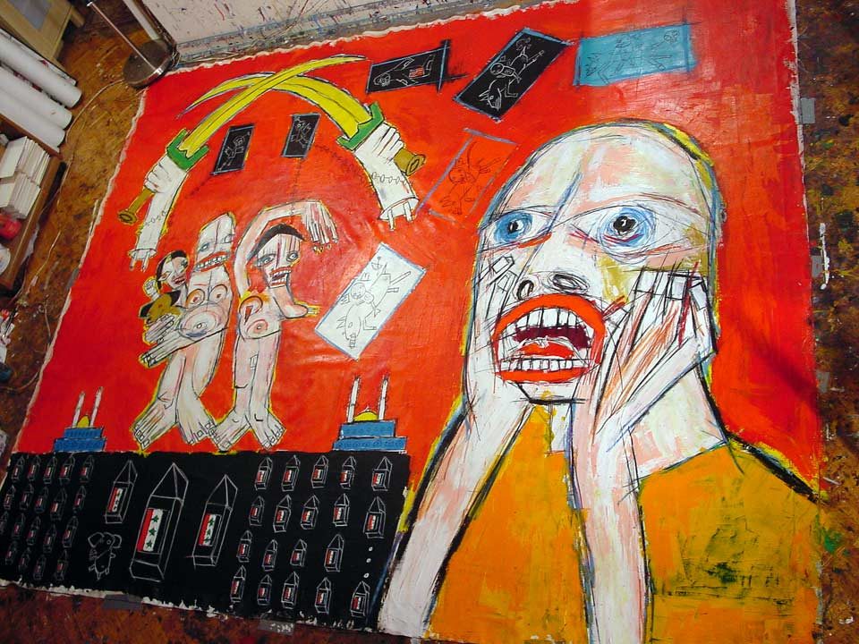 Solo show: Rebus Works (Raleigh) (2006), from Matt Sesow's press archive
