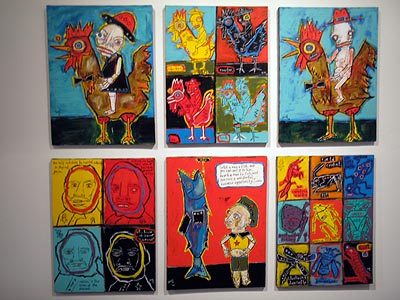 2 person show (2007), from Matt Sesow's press archive