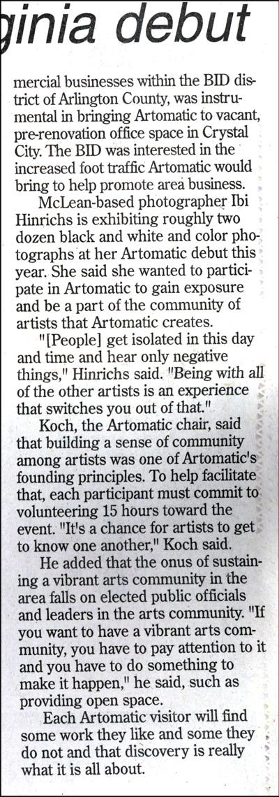 Artomatic, 2007: image 03 from the original sesow.com press page