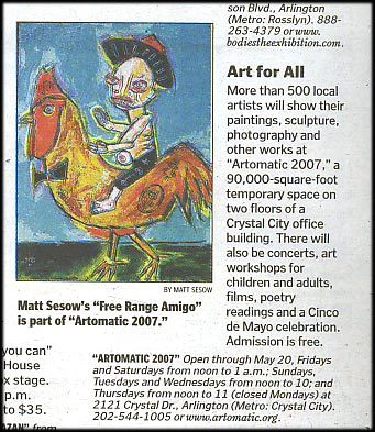 Artomatic, 2007: image 09 from the original sesow.com press page