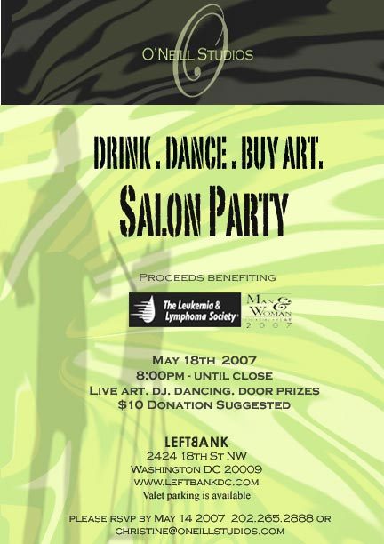 Sesow painting live at LeftBank (2007), from Matt Sesow's press archive