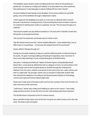 Saleen Martin, “Artist uses pain and history for new exhibition at ODU; show includes 13 pieces by famed painter Jean-Michel Basquiat,” The Virginian-Pilot, Sept. 1, 2021, page 3