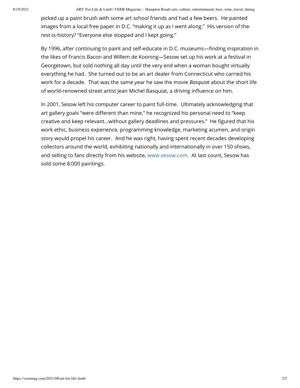 Betsy DiJulio, “ART: For Life & Limb,” VEER Magazine, August 19, 2021, page 2