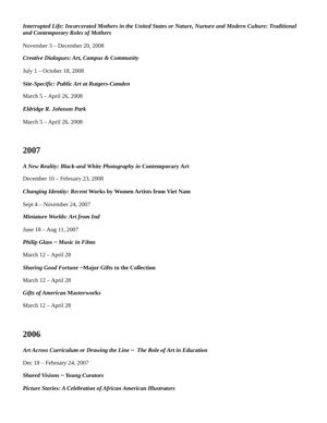 Exhibition Archive, page 5