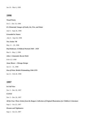 Exhibition Archive, page 10
